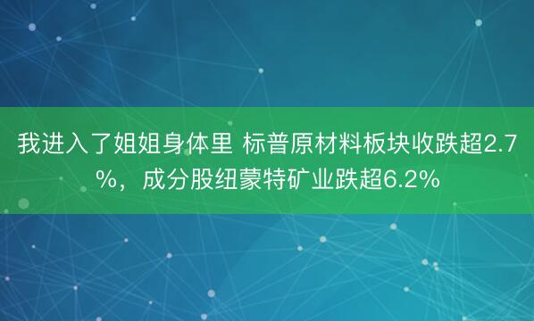 我进入了姐姐身体里 标普原材料板块收跌超2.7%，成分股纽蒙特矿业跌超6.2%